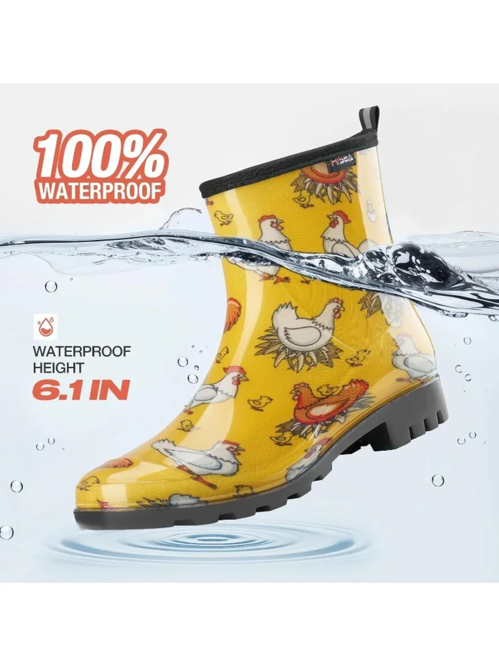 N/A 100% waterproof